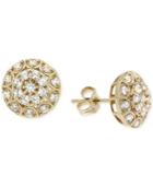 Wrapped In Love Diamond Pave Earrings (1/2 Ct. T.w.) In 14k Gold