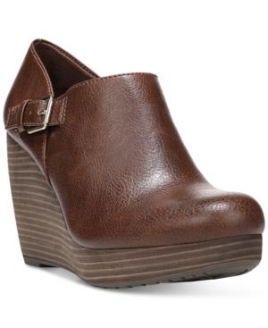 Dr. Scholl's Honor Platform Wedge Booties Women's Shoes