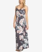 1.state Floral-print Maxi Dress