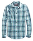 Calvin Klein Jeans Men's Blurred Ombre Check Long-sleeve Shirt