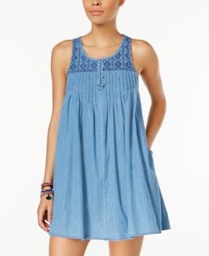Volcom Juniors' Chambray Hey Dress