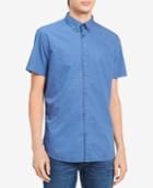 Calvin Klein Jeans Men's Micro Dot-print Shirt