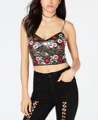 Guess Topeka Sequined Cropped Camisole