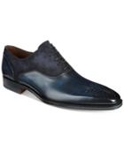Massimo Emporio Men's Mixed Media Oxfords Men's Shoes