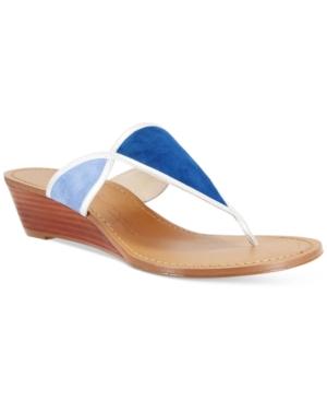 Nina Origianals Virginia Wedge Thong Sandals Women's Shoes
