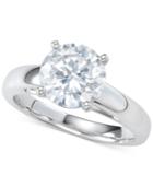 Diamond Solitaire Engagement Ring (2-1/2 Ct. T.w.) In 14k White Gold