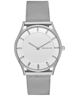 Skagen Women's Holst Stainless Steel Mesh Bracelet Watch 34mm Skw2342