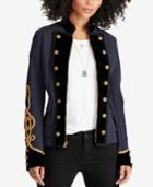 Denim & Supply Ralph Lauren Velvet-trim Military Jacket
