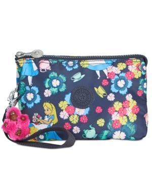 Kipling Disney's Alice In Wonderland Creativity Extra Large Wristlet