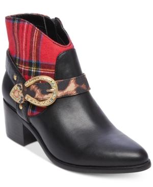 Betsey Johnson Wilma Western Booties Women's Shoes