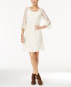Style & Co Off-the-shoulder Lace Dress, Only At Macy's