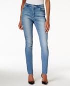 Nanette By Nanette Lepore Gramercy High-rise Skinny Sapphire Wash Jeans, Only At Macy's