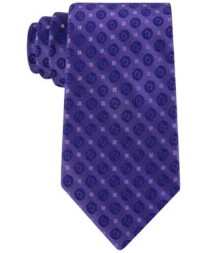Calvin Klein Men's Modern Medallion Slim Tie