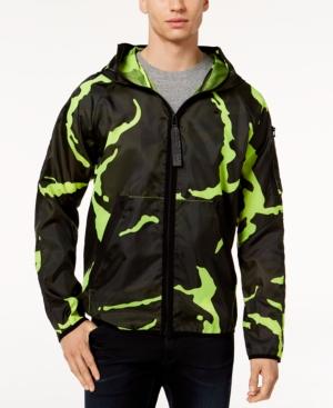 G-star Raw Men's Strett Neon Camouflage Hooded Jacket