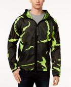 G-star Raw Men's Strett Neon Camouflage Hooded Jacket