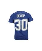 Reebok Men's Short-sleeve Ben Bishop Tampa Bay Lightning Player T-shirt