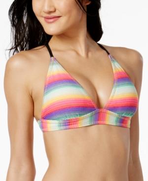 California Waves Cross-back Bikini Top Women's Swimsuit