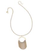 Thalia Sodi Gold-tone Long Circle Fringe Pendant Necklace, Created For Macy's