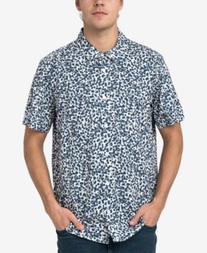 Rvca Men's Barrow Printed Button-down Shirt