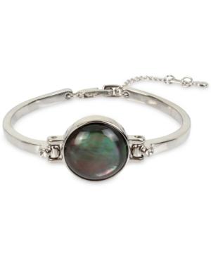 Kenneth Cole New York Silver-tone Stone Flex Bracelet