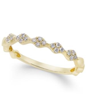 Diamond Stackable Band (1/8 Ct. T.w.) In 14k Gold, White Gold Or Rose Gold