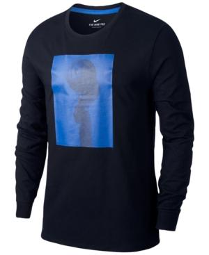 Nike Men's Dri-fit Long-sleeve Basketball T-shirt