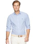 Polo Ralph Lauren Big And Tall Checked Poplin Estate Shirt