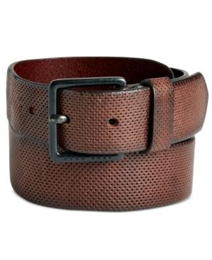 Hugo Boss Men's Perforated Leather Belt