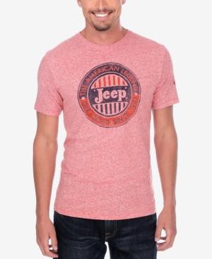 Lucky Brand Men's Jeep Logo Graphic-print T-shirt