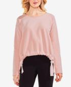 Vince Camuto French Terry Drawstring Sweater