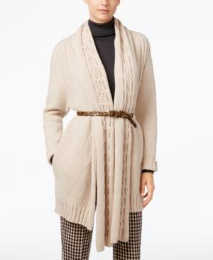 Weekend Max Mara Mixed-knit Wool Cardigan