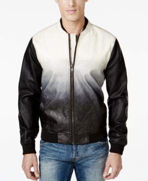 Guess Drake Dip-dye Faux-leather Jacket