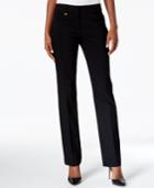Jm Collection Tummy-control Straight-leg Pants, Only At Macy's