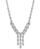 Effy Diamond 17 Collar Necklace (3-9/10 Ct. T.w.) In 14k White Gold