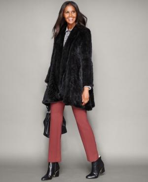 The Fur Vault Knitted Mink Fur Coat