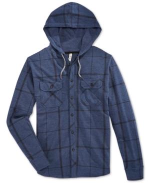 Univibe Plaid Skater Fleece Shirt