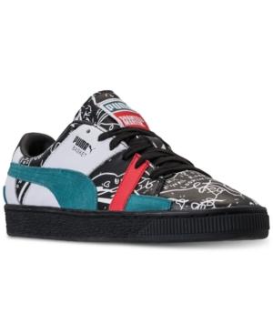 Puma Women's Basket Graphic Sm Casual Sneakers From Finish Line