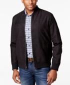 Tasso Elba Men's Microsuede Bomber Jacket, Only At Macy's