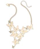 Thalia Sodi Gold-tone Pave Butterfly Statement Necklace, 17 + 3 Extender, Created For Macy's