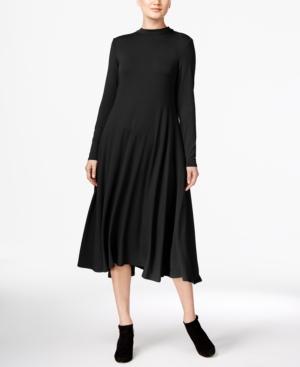 Eileen Fisher Mock-neck Swing Dress