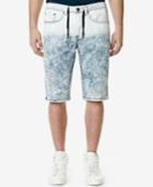 Buffalo David Bitton Men's Parker-x Stretch Dip-dye Denim Shorts