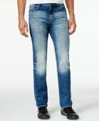 William Rast Men's Straight-leg Hixon Indigo Jeans