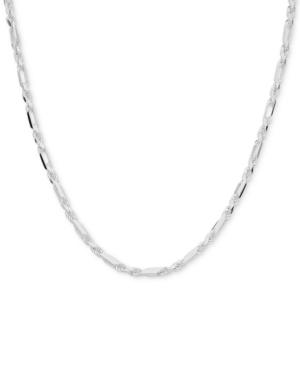 Tuscany Rope Chain 24 Necklace In Sterling Silver