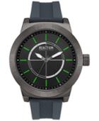 Kenneth Cole New York Men's Reaction Teal Silicone Strap Watch 49mm 10030943