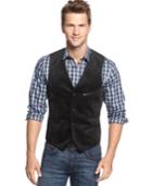 Alfani Men's Velvet Satin-trim Vest