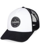 Quiksilver Men's Foam Ball Colorblocked Graphic-print Logo Trucker Hat