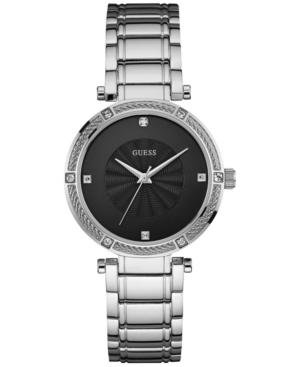 Guess Women's Diamond Accent Stainless Steel Bracelet Watch 36mm U0695l1
