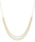 Italian Gold 18 Triple-strand Rope Chain Necklace (15mm) In 14k Gold