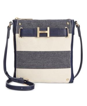 Tommy Hilfiger H-belted Rugby Stripe Crossbody