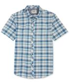 Billabong Men's Glenwood Plaid Short-sleeve Shirt